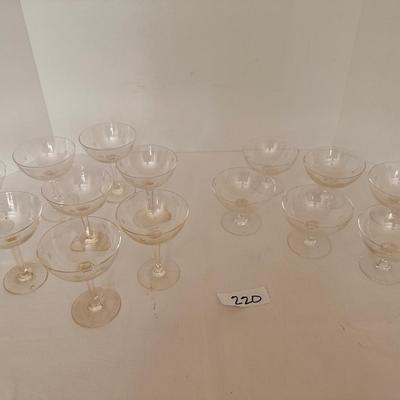 VINTAGE MID CENTURY ATOMIC STAR STARBURST ETCHED GLASS SET 
