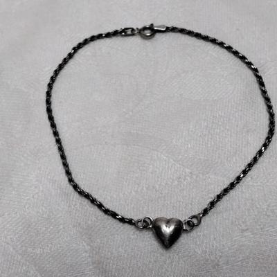 Vintage Italian 9" 925 Bracelet