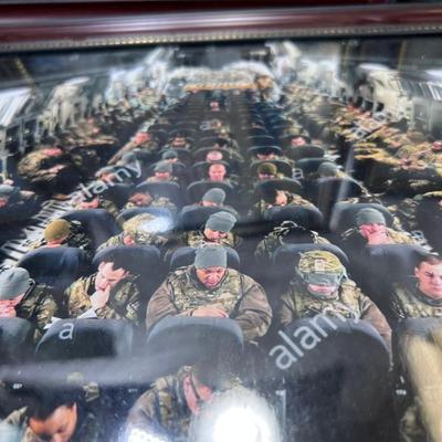 Iraq Conflict color photos some in frames