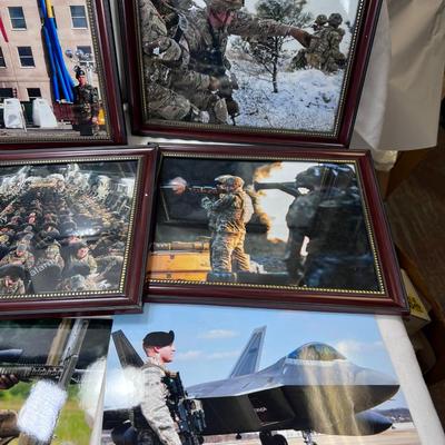 Iraq Conflict color photos some in frames