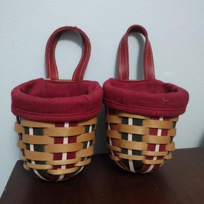 3 Small Longaberger Baskets
