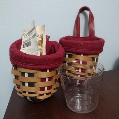 3 Small Longaberger Baskets