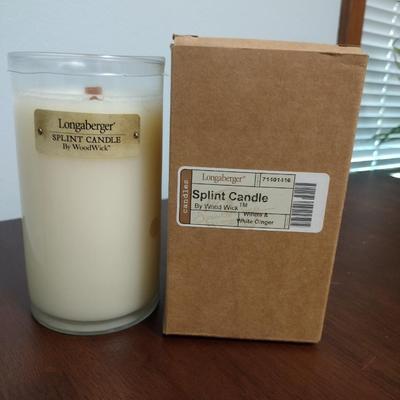 Longaberger Splint Candle