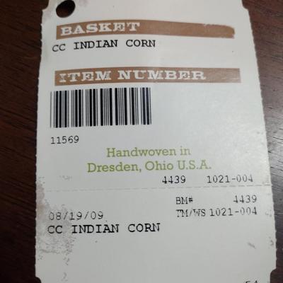 Longaberger Indian Corn Basket