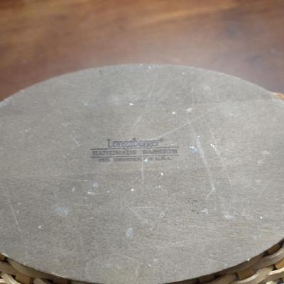 Longaberger Oval Basket
