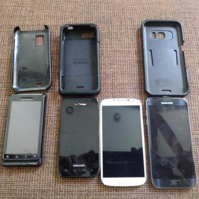 Variety of Cell Phones