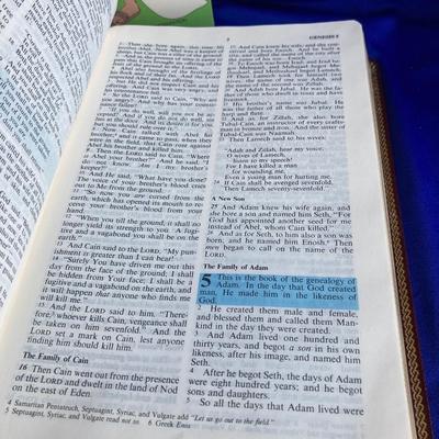 THE LAST SUPPER CLOCK, A NEAT BIBLE AND SOME OTHER LIKE ITEMS