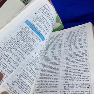 THE LAST SUPPER CLOCK, A NEAT BIBLE AND SOME OTHER LIKE ITEMS