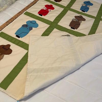 Coveralls Boy Quilt
