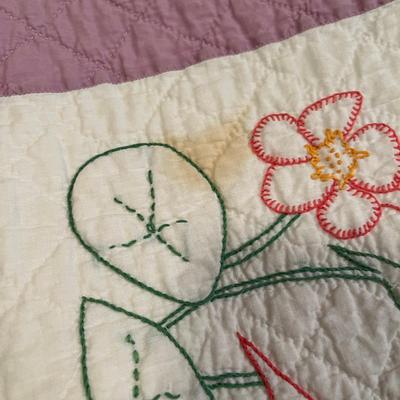 Exceptional Flower Garden Quilt