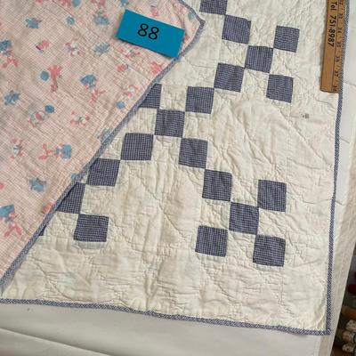Small checkerboard quilt