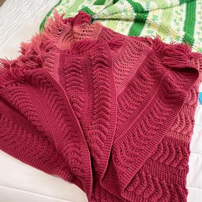 Lot of 2 Afghans