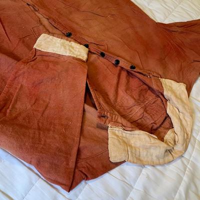 Vintage Wool Mens night gown.