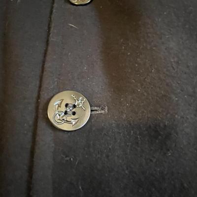 Navy P Coat