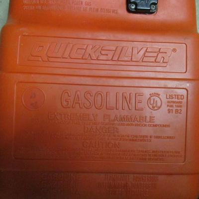 Quicksilver Gasoline Container