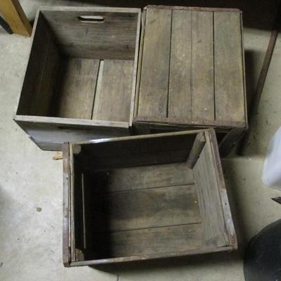 Wooden Orchard Crates