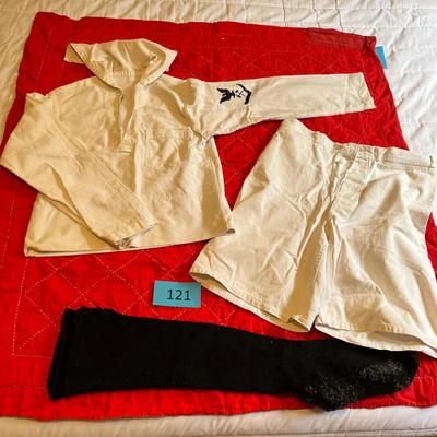 Navy White Uniform