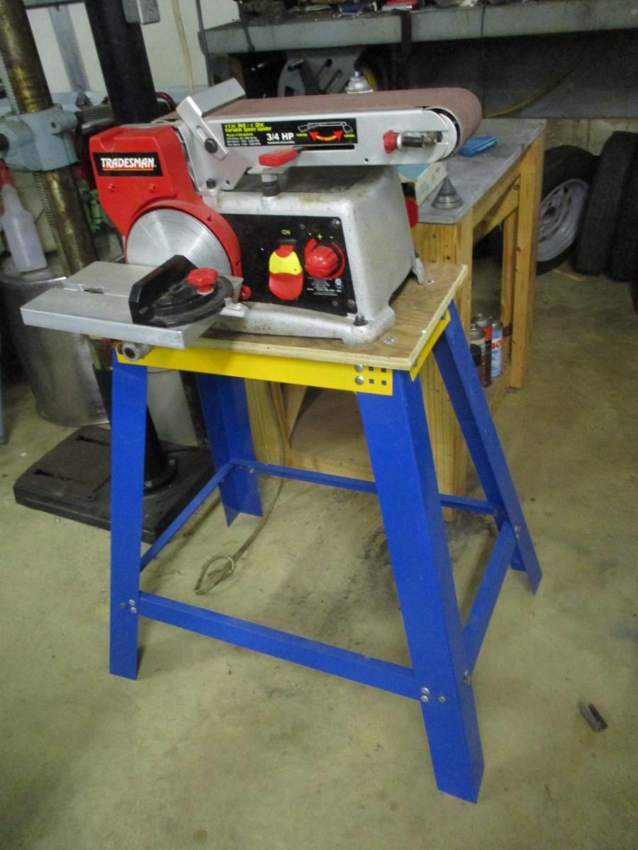 tradesman-4-x-36-belt-6-disc-sander-with-stand-estatesales