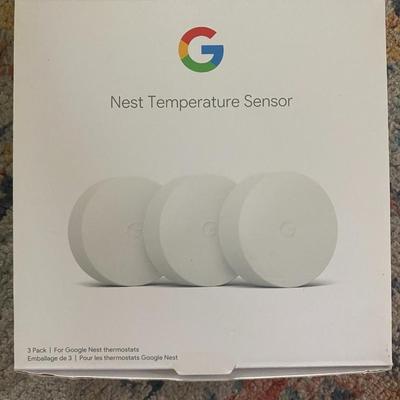 Google Nest Temperature Sensors - 3 pack- NIB
