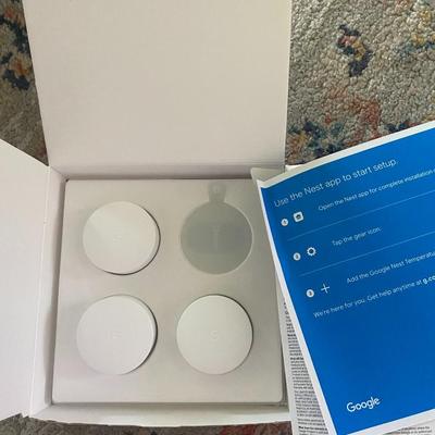 Google Nest Temperature Sensors - 3 pack- NIB