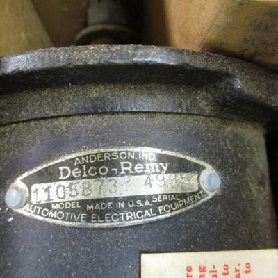 Delco Remy Automotive Electrical Equipment Model 1105873