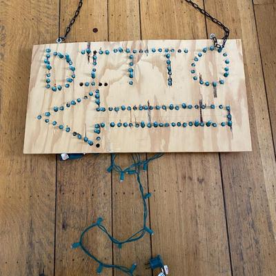 Homemade Holiday Ditto Sign