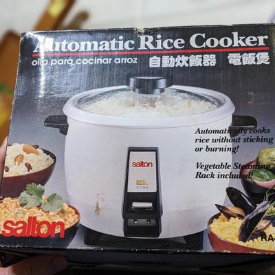 Quality Salton Rice Cooker