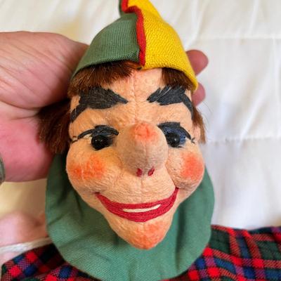 Vintage hand puppet