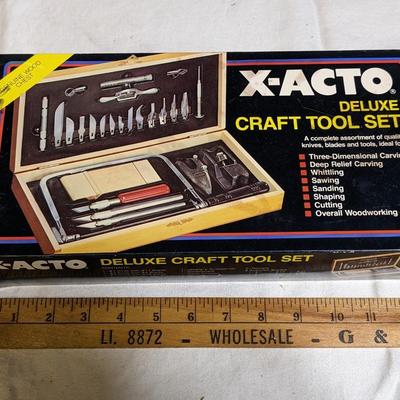 NIB X-ACTO USA 22 Pcs Standard Craft Tool Set
