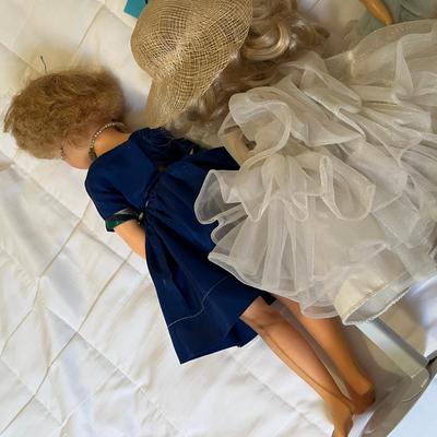 Lot of 3 dolls Effanbee and other