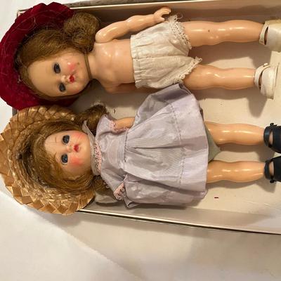 Lot of 5 Little Dolls