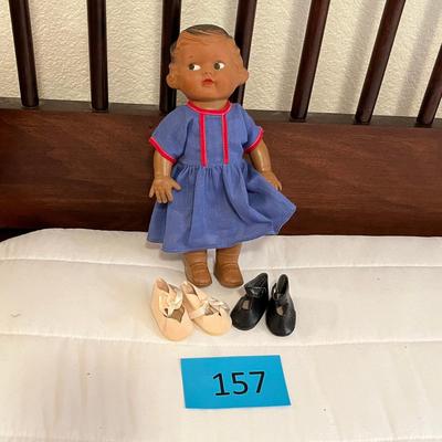 Vintage Doll Rubber
