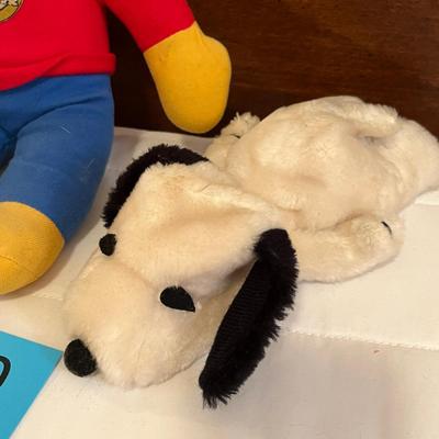Vintage Mickey Mouse & Snoopy Plush