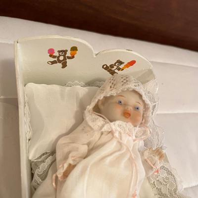 Baby Doll w/ cradele