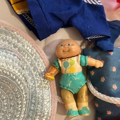 Lot of doll clothes