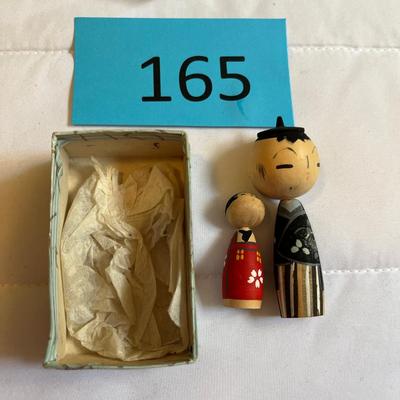 Lot of 2 oritental dolls