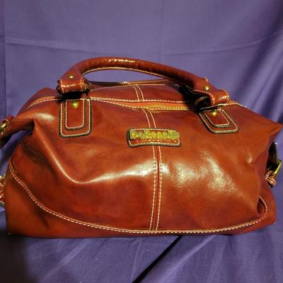 Red Leather Purse