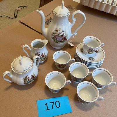 Colonial People Tea set