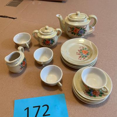 Luster ware Japan made tea set