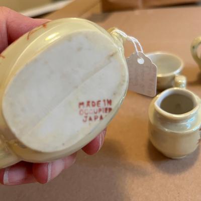 Luster ware Japan made tea set