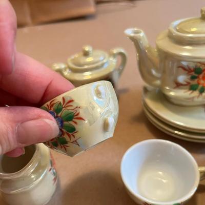 Luster ware Japan made tea set