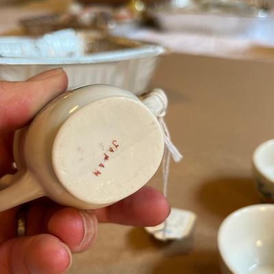 Floral Tea set grouping