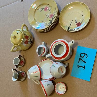 Misc. china tea set pieces