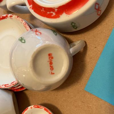 Misc. china tea set pieces