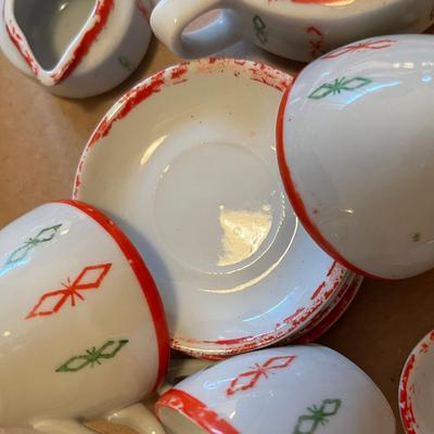 Misc. china tea set pieces
