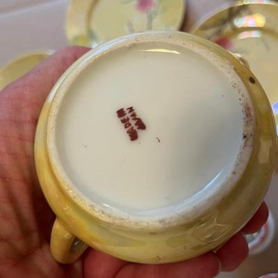 Misc. china tea set pieces