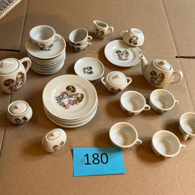 Boy & Girl Large tea set