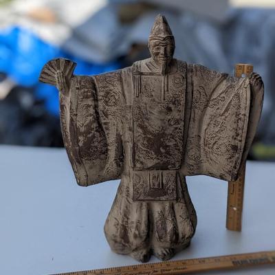 Austin Productions 1981 Sculpture Samurai Uesugi Shogun Asian Statue