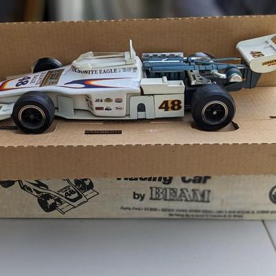 NIB Bobby Unser Gurney Eagle Racing Car Decanter