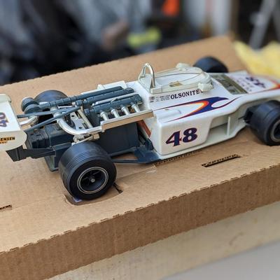 NIB Bobby Unser Gurney Eagle Racing Car Decanter